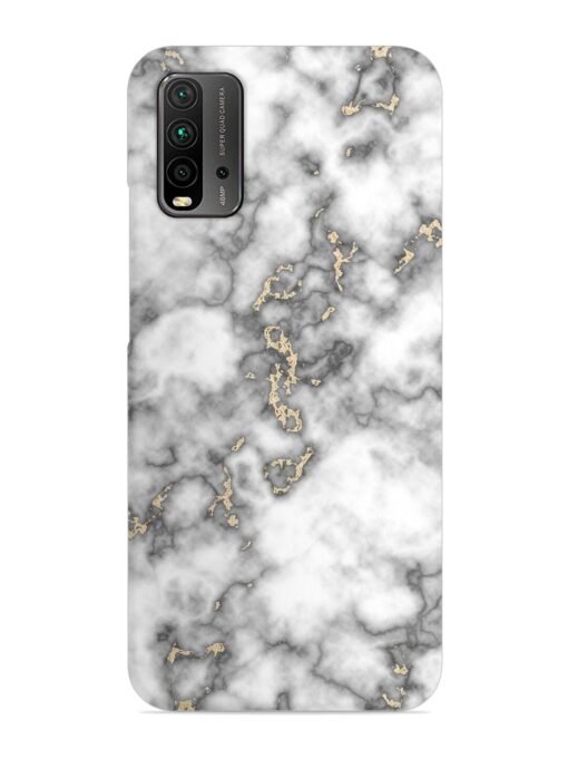 Gray And Gold Marble Snap Case for Xiaomi Redmi 9 Power