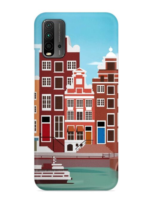 Scenery Architecture Amsterdam Landscape Snap Case for Xiaomi Redmi 9 Power