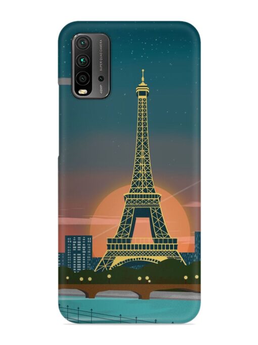 Scenery Architecture France Paris Snap Case for Xiaomi Redmi 9 Power