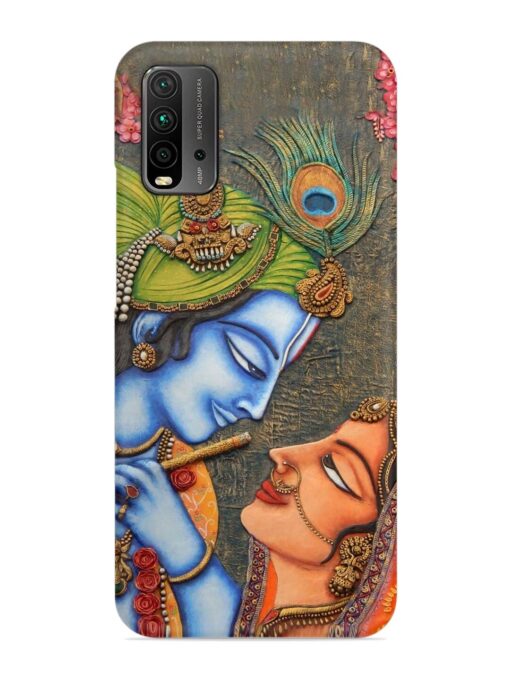 Lord Radha Krishna Flute Art Snap Case for Xiaomi Redmi 9 Power