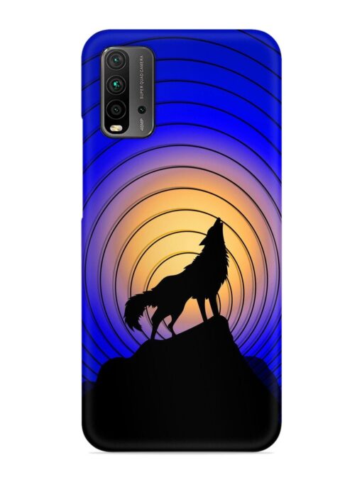 Fox Roaring Design Snap Case for Xiaomi Redmi 9 Power Zapvi