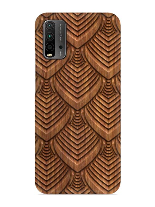 Carved Pattern On Snap Case for Xiaomi Redmi 9 Power