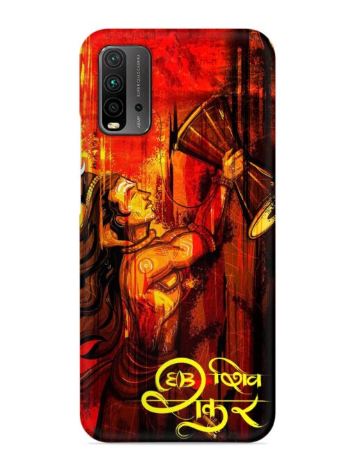 Illustration Lord Shiva Snap Case for Xiaomi Redmi 9 Power