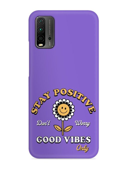 Retro Positive Flower Snap Case for Xiaomi Redmi 9 Power Zapvi