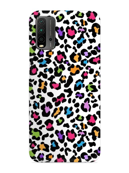 Seamless Leopard Pattern Snap Case for Xiaomi Redmi 9 Power Zapvi