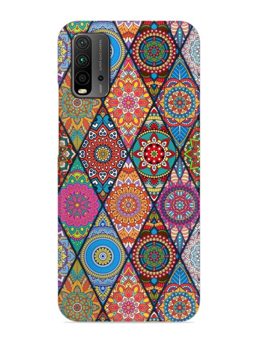 Seamless Tile Pattern Snap Case for Xiaomi Redmi 9 Power