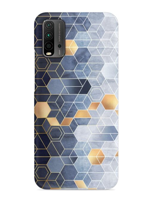 Geometric Abstraction Hexagons Snap Case for Xiaomi Redmi 9 Power