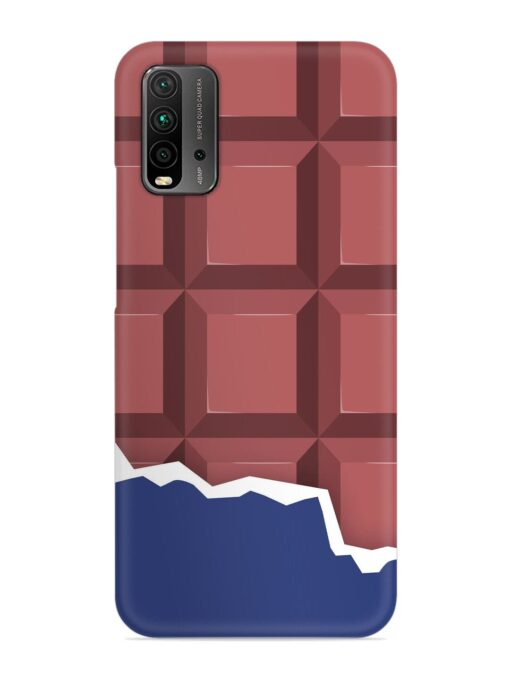 Chocolate Vector Art Snap Case for Xiaomi Redmi 9 Power