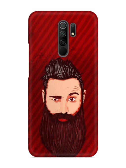 Beardo Man Snap Case for Xiaomi Redmi 9 Prime