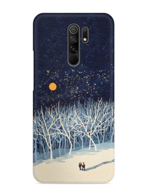 Full Moon Snowshoe Tour Snap Case for Xiaomi Redmi 9 Prime Zapvi