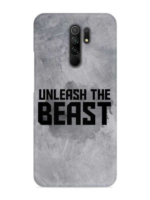 Unleash The Beast Snap Case for Xiaomi Redmi 9 Prime Zapvi