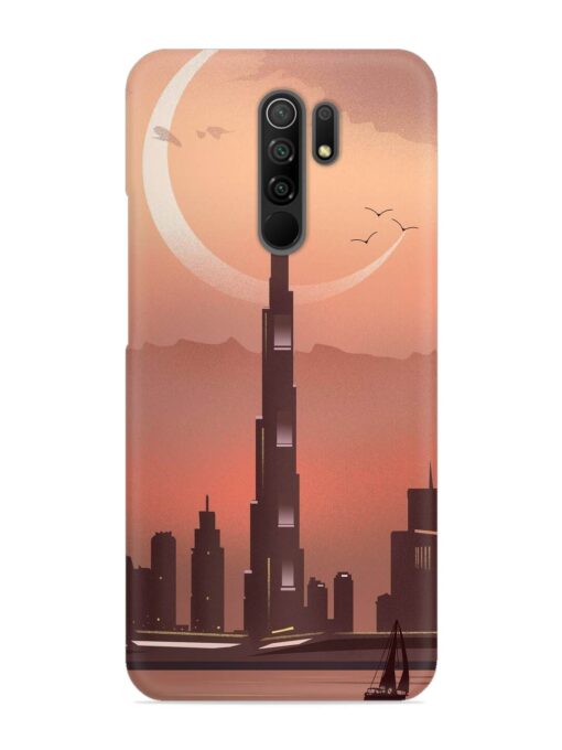 Landmark Burj Khalifa Snap Case for Xiaomi Redmi 9 Prime Zapvi