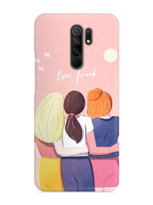 Friendship Day Snap Case for Xiaomi Redmi 9 Prime Zapvi