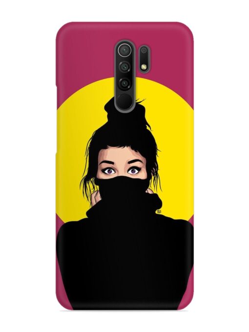 Girly Vector Snap Case for Xiaomi Redmi 9 Prime Zapvi