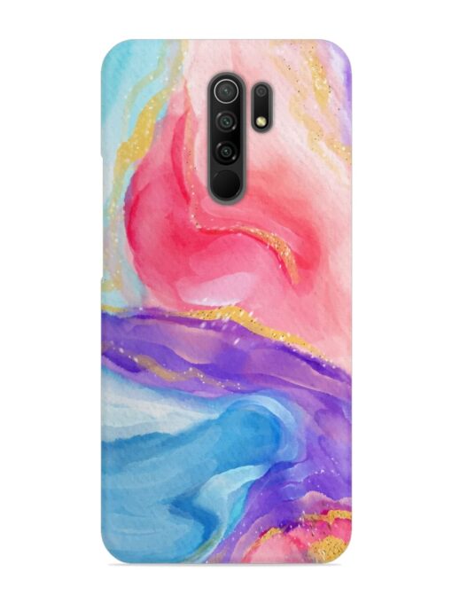 Watercolor Gradient Snap Case for Xiaomi Redmi 9 Prime Zapvi