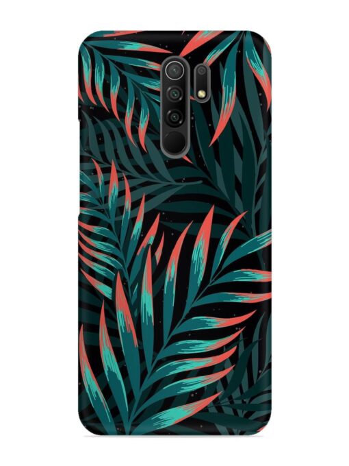 Green Leaf Art Snap Case for Xiaomi Redmi 9 Prime Zapvi