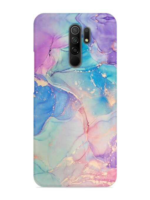 Alcohol Ink Colors Snap Case for Xiaomi Redmi 9 Prime Zapvi