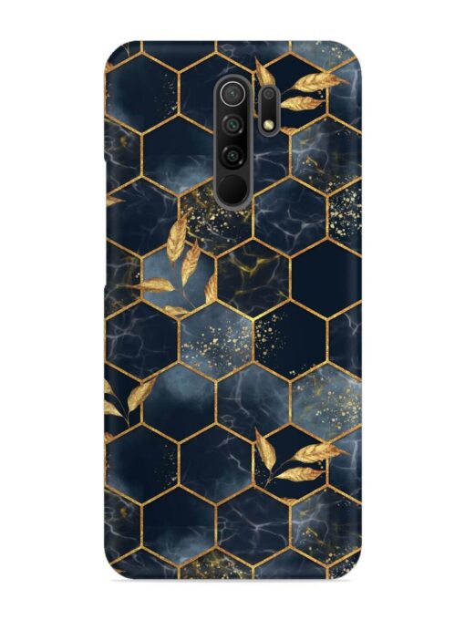 Marble Hexagon Seamless Snap Case for Xiaomi Redmi 9 Prime Zapvi