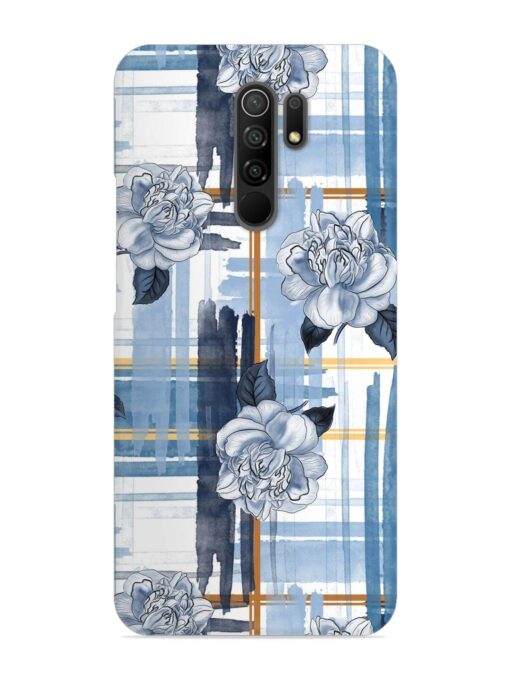 Watercolor Pattern Rose Snap Case for Xiaomi Redmi 9 Prime Zapvi