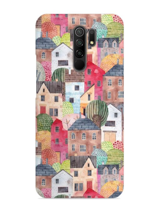 Abstract Seamless Pattern Snap Case for Xiaomi Redmi 9 Prime Zapvi