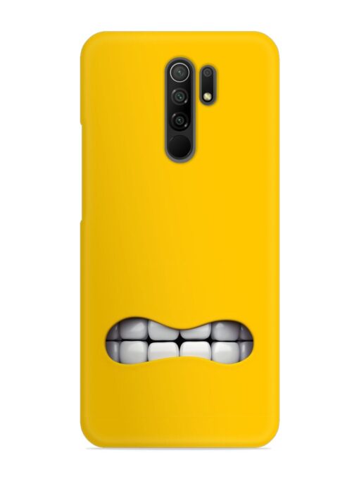 Mouth Character On Snap Case for Xiaomi Redmi 9 Prime