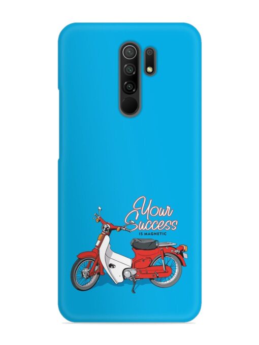 Motorcycles Image Vector Snap Case for Xiaomi Redmi 9 Prime