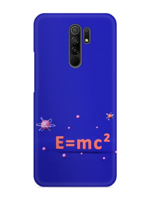 Formula Relativity Equation Snap Case for Xiaomi Redmi 9 Prime