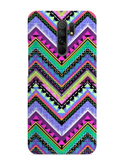 Tribal Aztec Print Snap Case for Xiaomi Redmi 9 Prime Zapvi