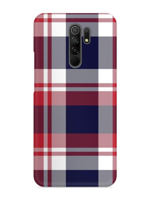 Classic Plaid Tartan Snap Case for Xiaomi Redmi 9 Prime Zapvi