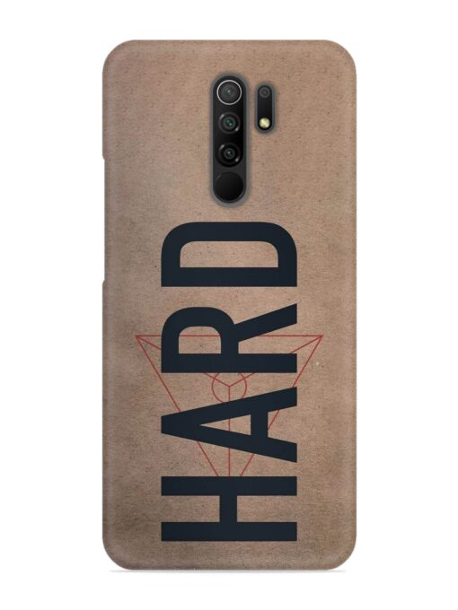 Hard Typo Snap Case for Xiaomi Redmi 9 Prime