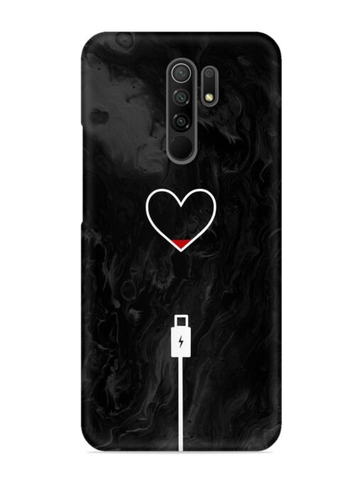 Heart Charging Vector Snap Case for Xiaomi Redmi 9 Prime Zapvi