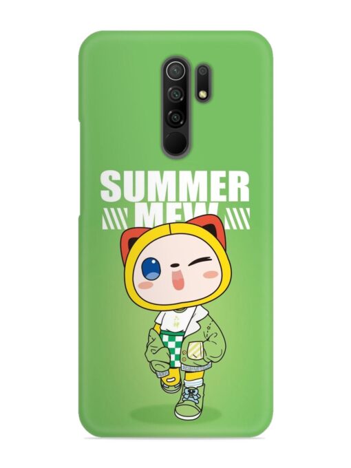 Summer Mew Snap Case for Xiaomi Redmi 9 Prime Zapvi