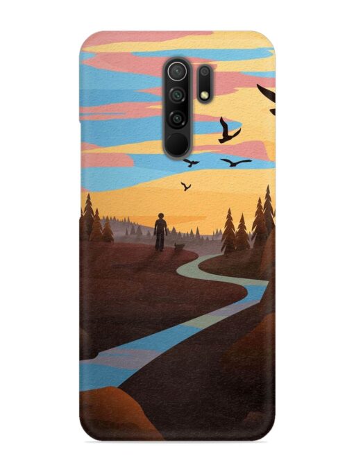 Natural Landscape Art Snap Case for Xiaomi Redmi 9 Prime