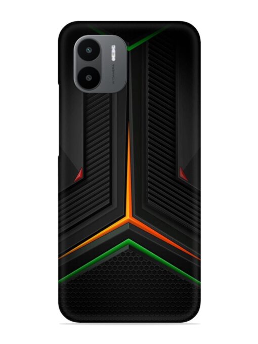 Orange Triangle Light Snap Case for Xiaomi Redmi A1 (2022)