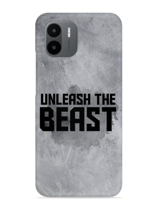 Unleash The Beast Snap Case for Xiaomi Redmi A1 (2022) Zapvi