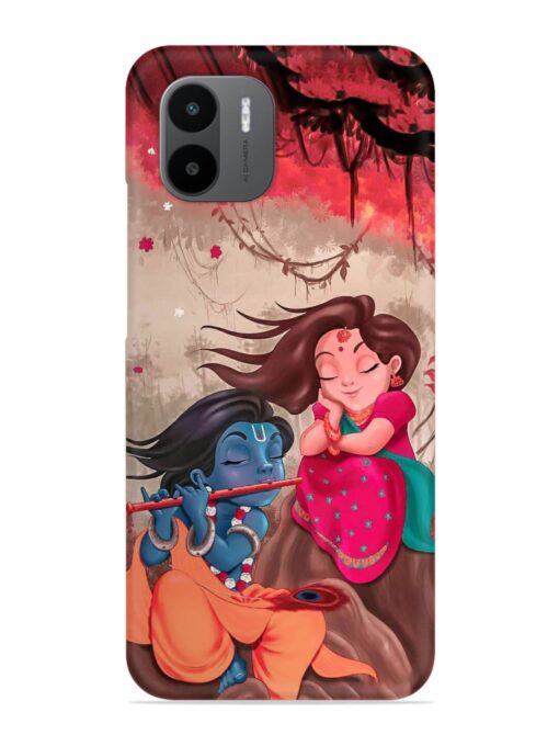 Radhe Krishna Water Art Snap Case for Xiaomi Redmi A1 (2022)