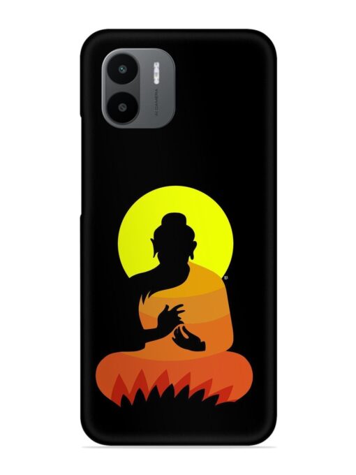 Buddha Art Black Snap Case for Xiaomi Redmi A1 (2022)