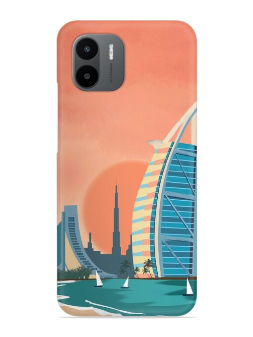 Dubai Architectural Scenery Snap Case for Xiaomi Redmi A1 (2022)