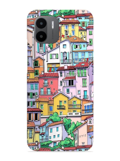 Europe Old Town Snap Case for Xiaomi Redmi A1 (2022)