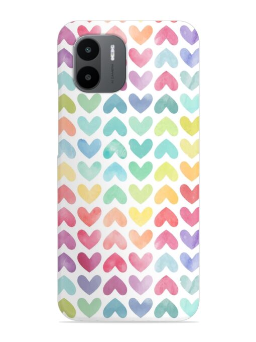 Seamless Colorful Watercolor Snap Case for Xiaomi Redmi A1 (2022)