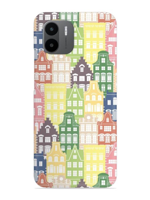 Seamless Shapes Pattern Snap Case for Xiaomi Redmi A1 (2022)