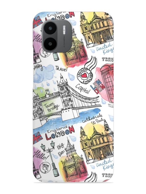 Vector London Landmark Snap Case for Xiaomi Redmi A1 (2022)