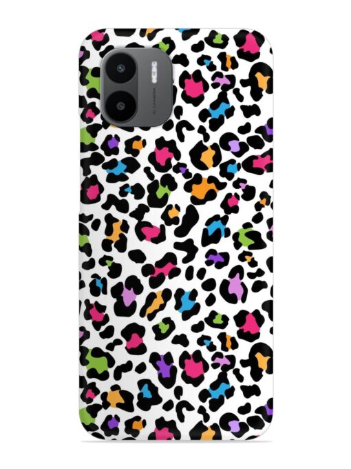 Seamless Leopard Pattern Snap Case for Xiaomi Redmi A1 (2022) Zapvi