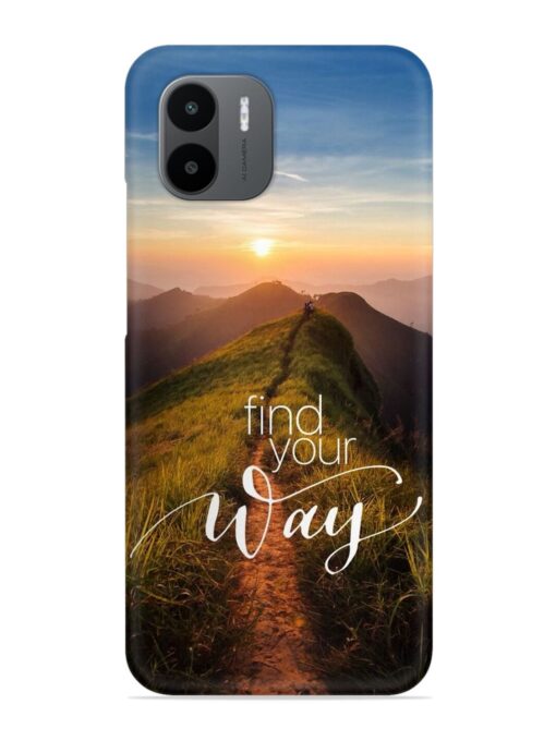 Find Your Way Snap Case for Xiaomi Redmi A1 (2022)