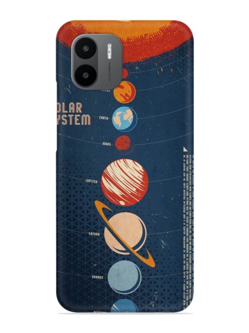 Solar System Vector Snap Case for Xiaomi Redmi A1 (2022)