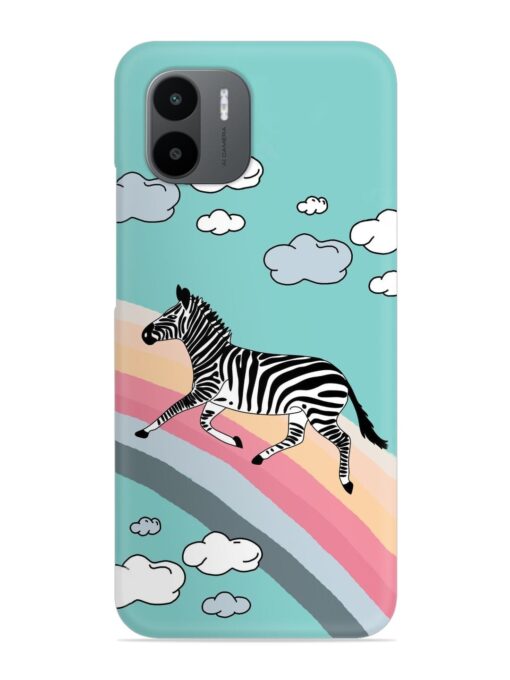 Running Zebra Snap Case for Xiaomi Redmi A1 (2022) Zapvi