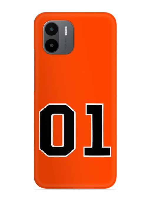 01 Number Snap Case for Xiaomi Redmi A1 (2022) Zapvi