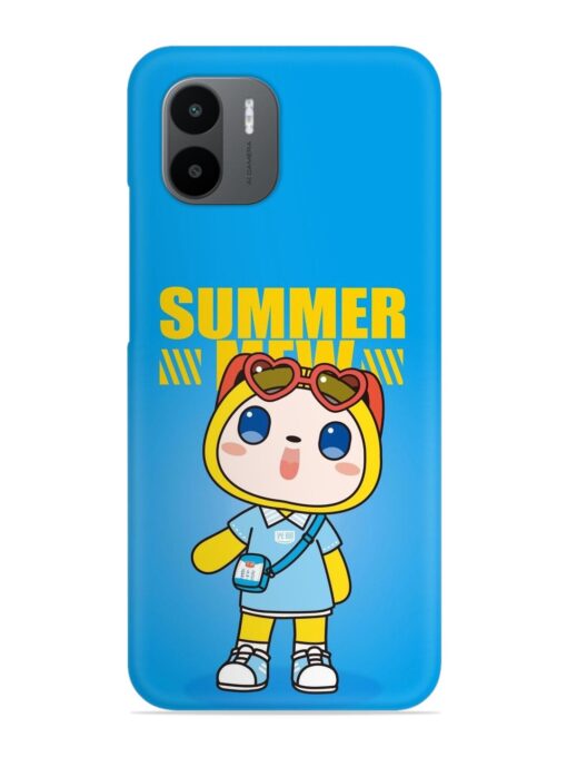 Summer Mew Cartoon Snap Case for Xiaomi Redmi A1 (2022)