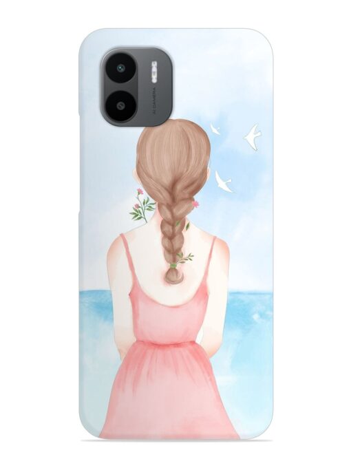 Watercolor Girl Vector Snap Case for Xiaomi Redmi A1 (2022)