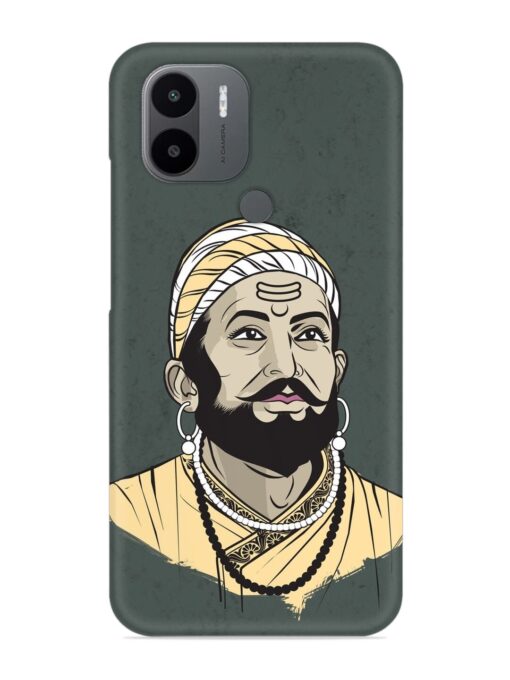 Shivaji Maharaj Vector Art Snap Case for Xiaomi Redmi A1 Plus Zapvi